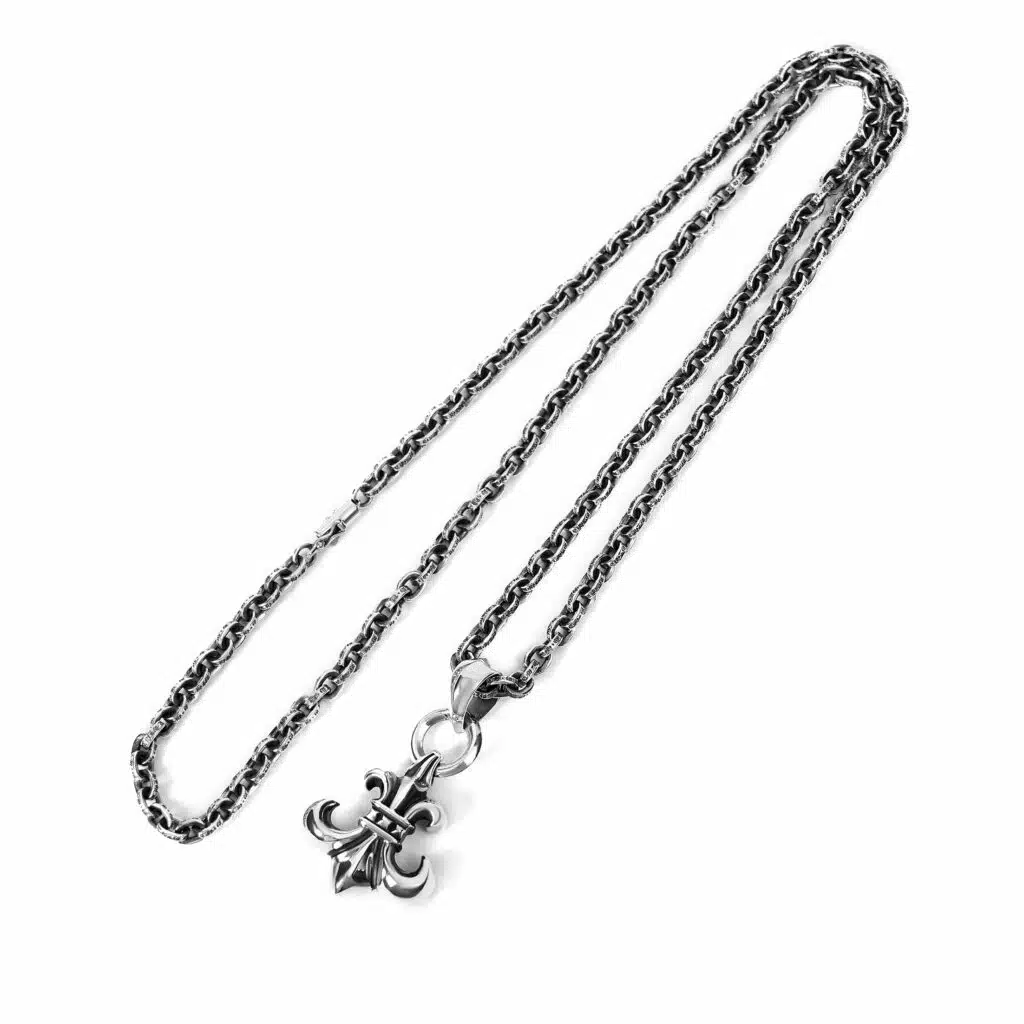 Chrome Hearts BS FLEUR ペンダント(ベイル付き)