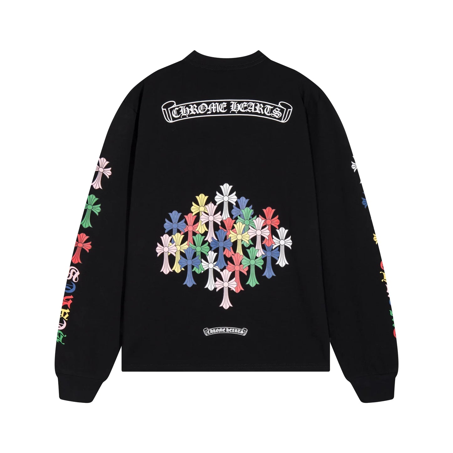 Chrome Hearts Men's Long-Sleeve T-shirt Sweatshirt K8015