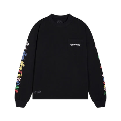 Chrome Hearts Men's Long-Sleeve T-shirt Sweatshirt K8015
