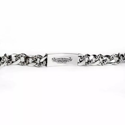 Chrome Hearts ダガーID ファンシーリンククリップブレスレット -6