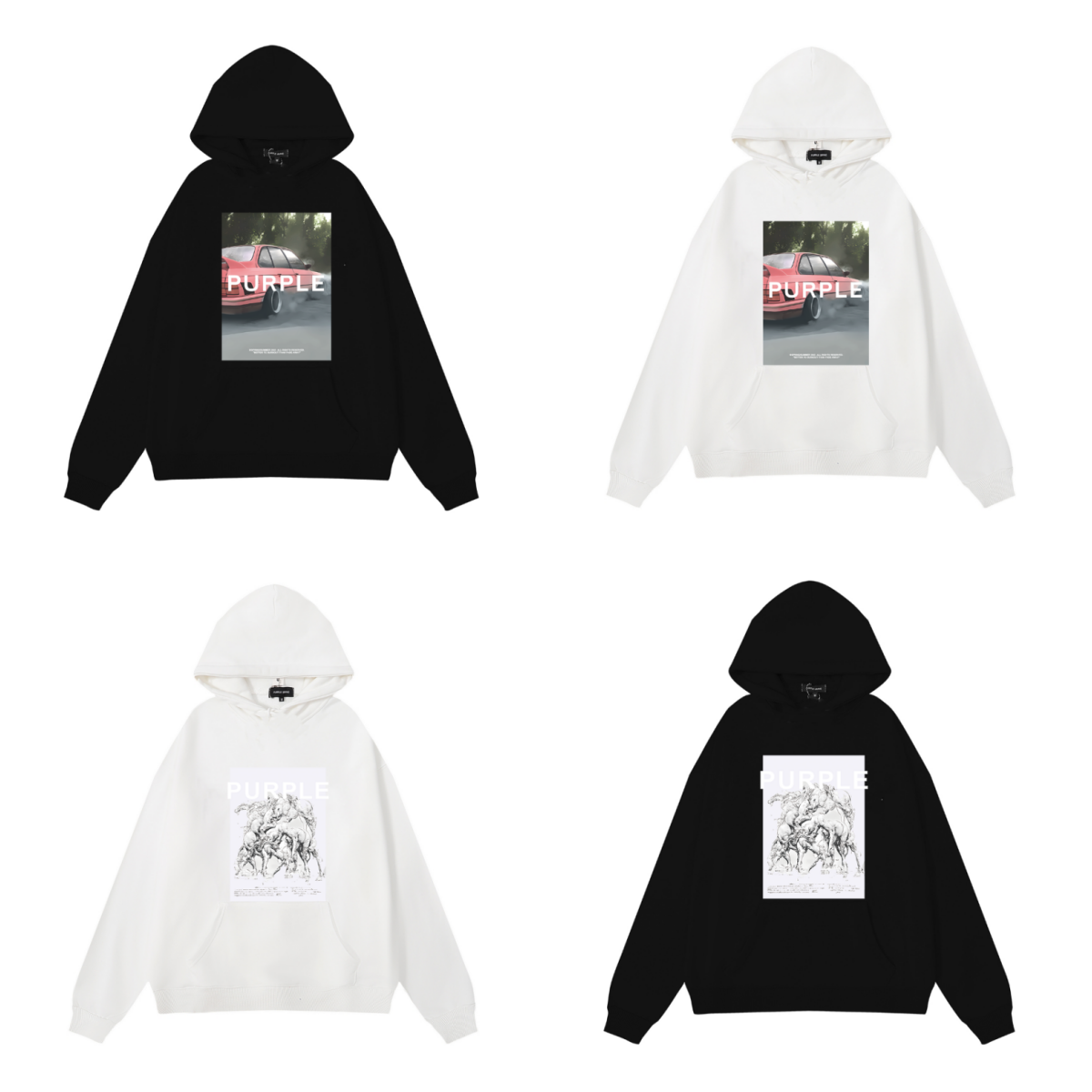 Purple New Hoodie 985