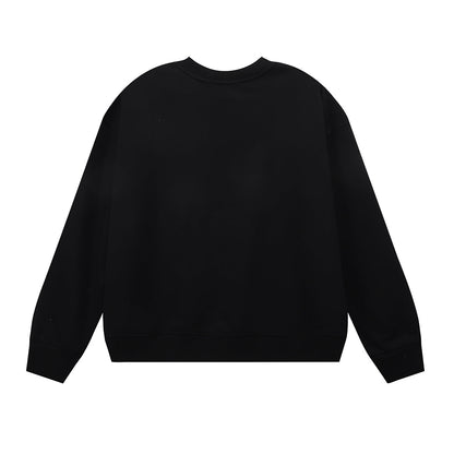 Purple Men's Long-Sleeve T-shirt Sweatshirt 1149