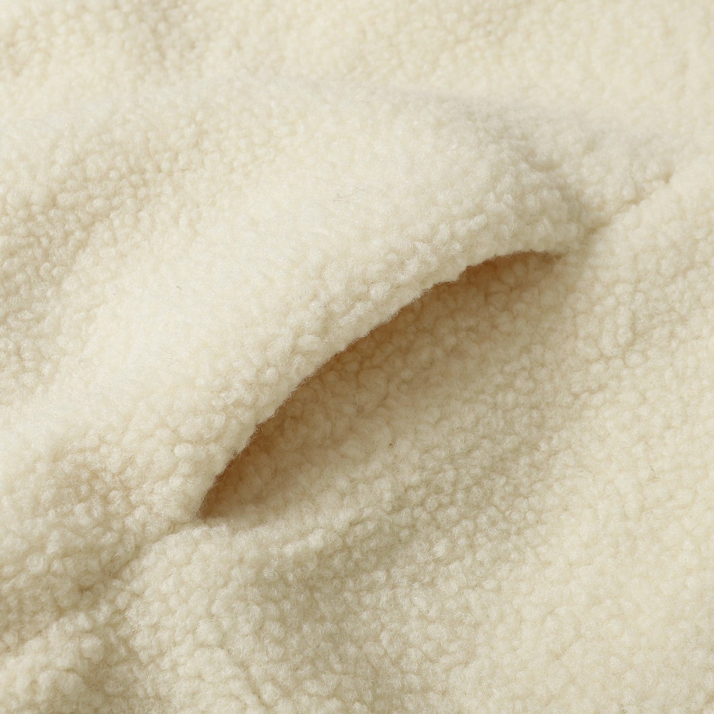 Chrome Hearts Horseshoe Embroidered Sherpa Jacket - Black Cream Gothic Coat 825