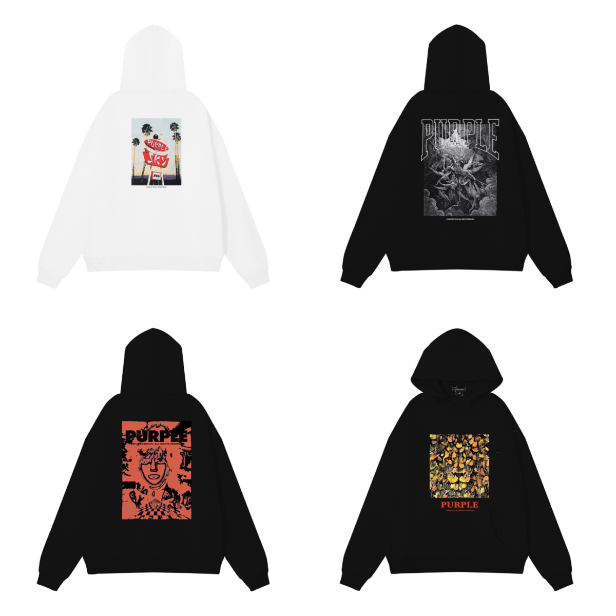 Purple New Hoodie 998