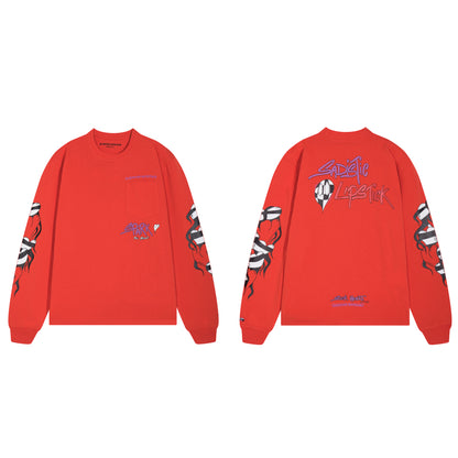 Long-Sleeve T-shirt Sweatshirt K8013