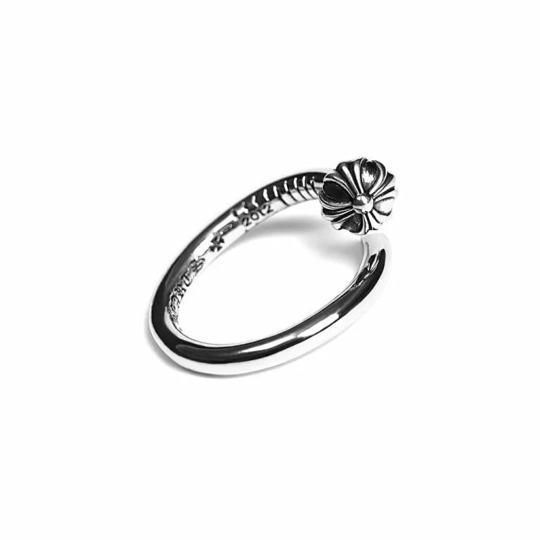 Chrome Hearts NAIL RING – CROSSBALL -56